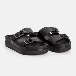 Banks Double Strap Sandals